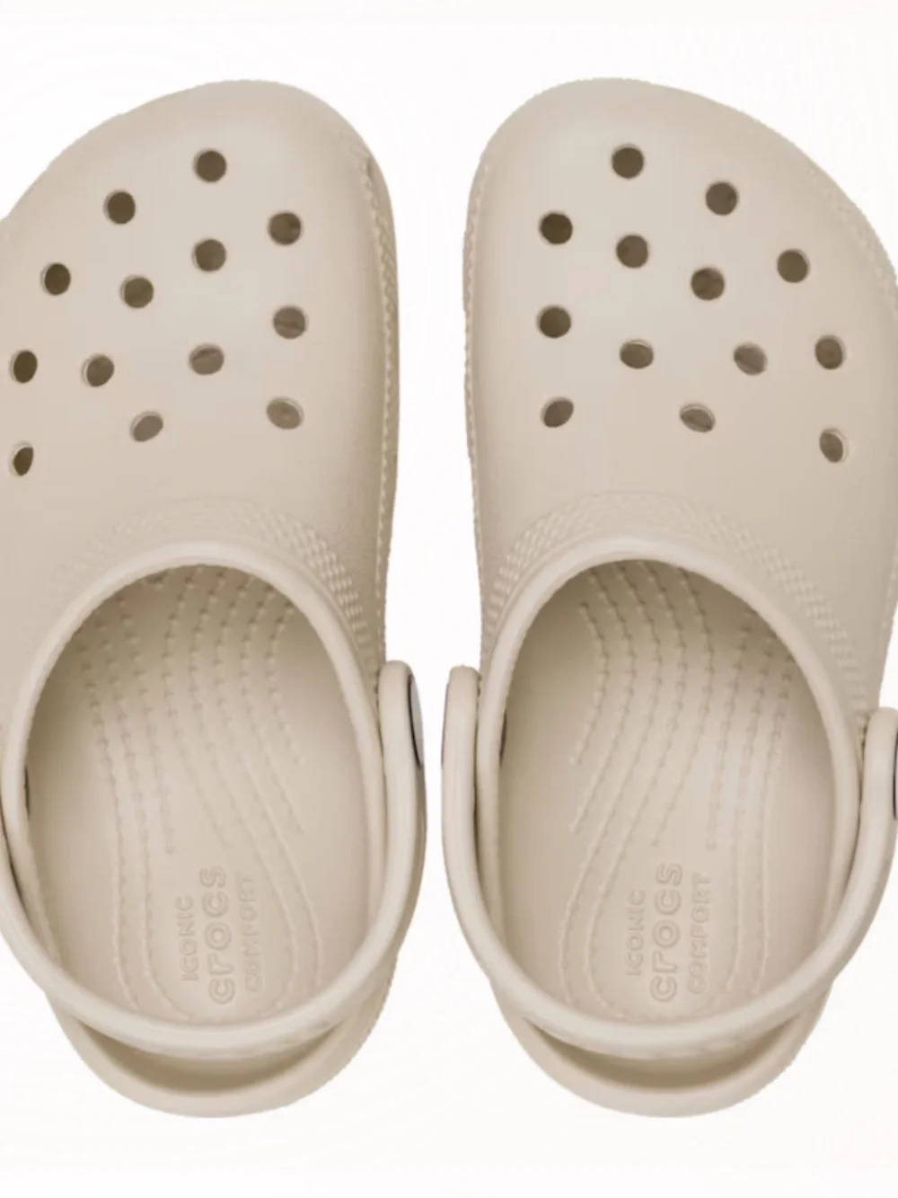 CROCS toddler Classic Clog in beige c4